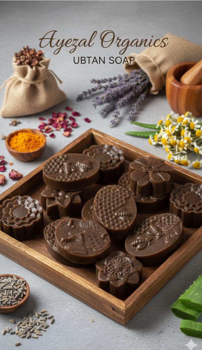 Botanical powders and ingredients associated with Ayezal Organics