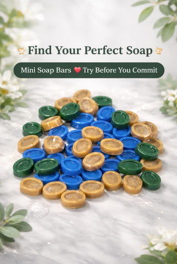 Ayezal Organics mini soap bars